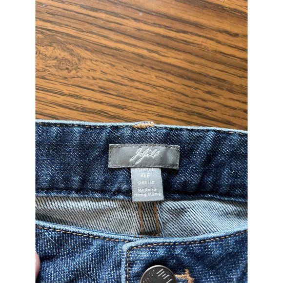 J. Jill stretch woman’s boot cut/bell bottom jean size 4P - Picture 3 of 9